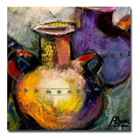 Trademark Fine Art Boyer 'Still Life with Jugs II' Canvas Art, 18x18 MA0195-C1818GG
